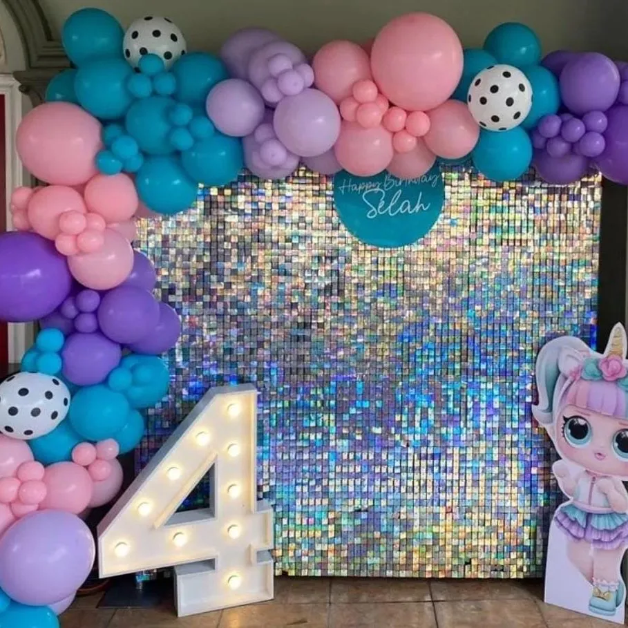 Shimmer wall Luxury Balloon Decorations & Backdrops for hire in Nairobi - photo 2